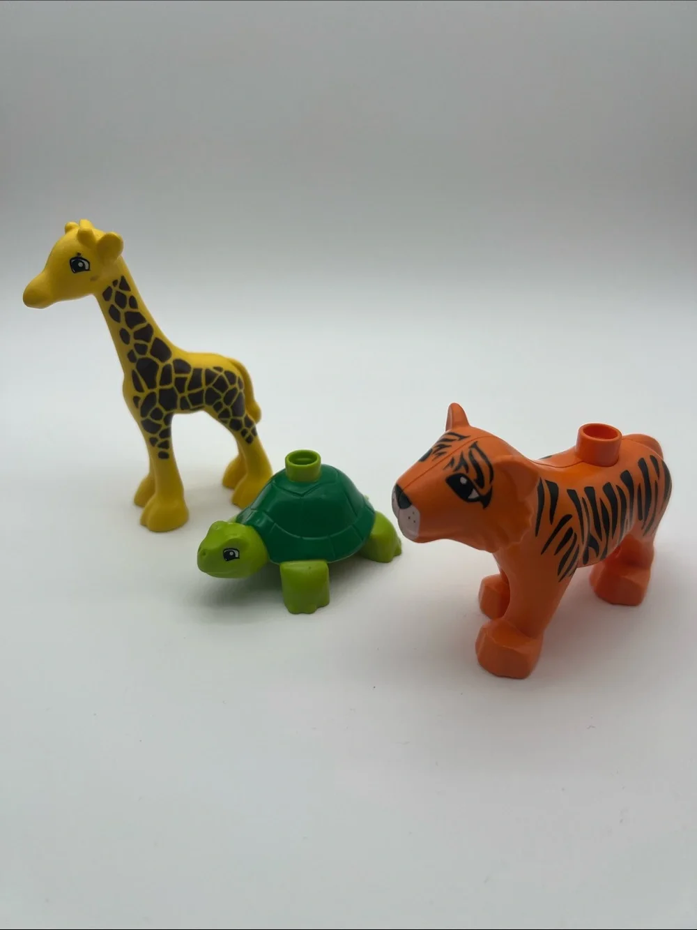 LEGO DUPLO Animals - Giraffe, Tiger & Turtle Kids Toy Animal Set